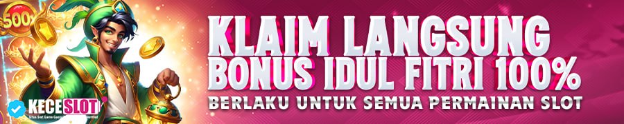 BONUS HARIAN 100% IDUL FITRI 2026
